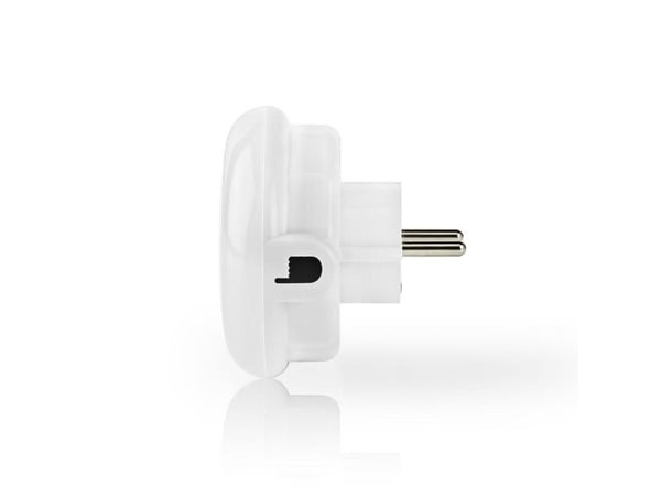 Nedis LNLGSOCK01, Pluggbart nattlys, Hvit, Grønn, Rød, Hvit, Universell, 9 ampuller, LED
