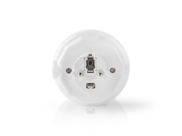 Nedis LNLGSOCK01, Pluggbart nattlys, Hvit, Grønn, Rød, Hvit, Universell, 9 ampuller, LED