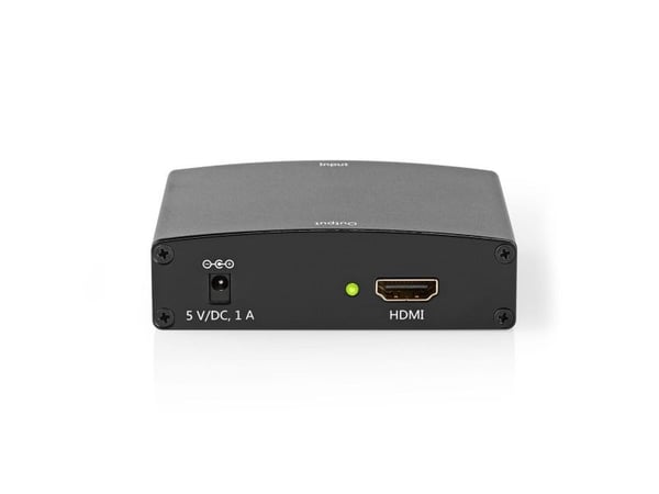 Nedis VCON3454AT, Passiv, Sort, 480i, 480p, 576i, 576p, 720p, 1080i, 1080p, 1,65 Gbit/s, 165 MHz, VGA (D-Sub) + 3.5 mm (1/8")