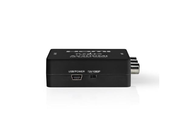 Nedis VCON3456AT, HDMI, ABS, Antrasitt, 60 Hz, 480i, 480p, 576i, 576p, 720p, 1080i, 1080p, 1,65 Gbit/s
