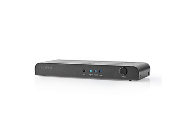 Nedis VSWI3473AT, HDMI, Antrasitt, 60 Hz, 600 MHz, 1 m, 4K Ultra HD