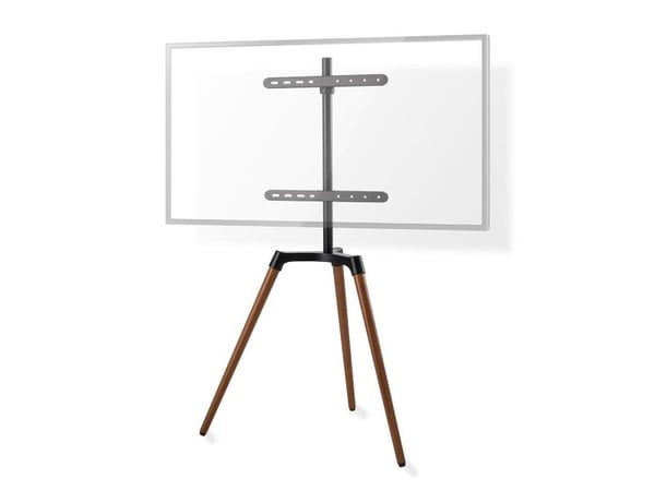 Nedis TVSM7060BK, 165,1 cm (65"), 200 x 200 mm, 400 x 400 mm, 140°, Aluminium, Stål, Sort, Brun