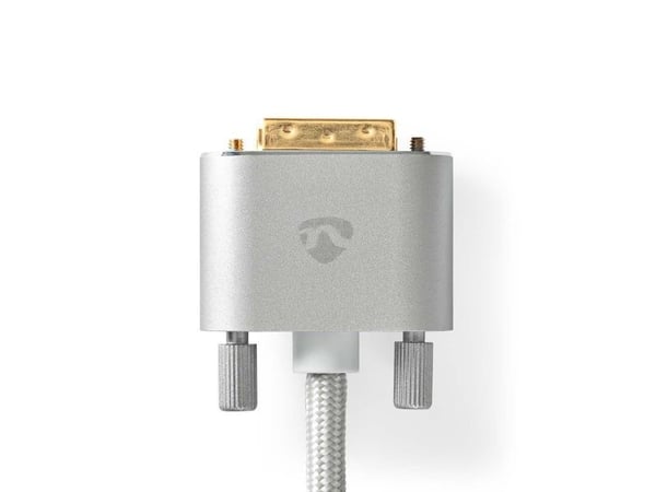 Nedis CCTB34800AL20, 1 m, HDMI Type A (Standard), DVI-D, Hankjønn, Hankjønn, Rett