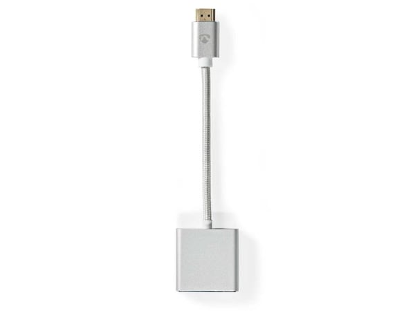 Nedis CCTB34900AL02, 0,2 m, HDMI Type A (Standard), VGA (D-Sub), Hankjønn, Hunkjønn, Rett