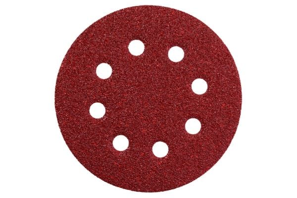 Metabo - Slipearksett - 6 deler - rund - grovkorn: P120, P60, P240 - 125 mm