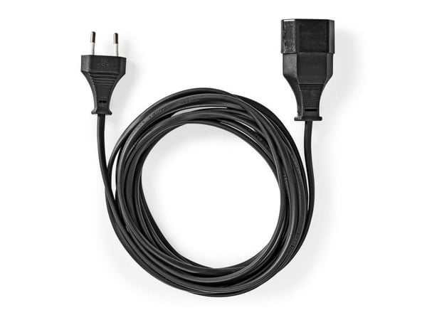 Nedis CEGL11085BK20, 2 m, CEE7/16, CEE7/16, CEE7/16, 250 V