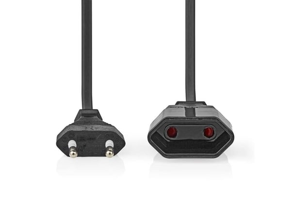 Nedis CEGL11085BK50, 5 m, CEE7/16, CEE7/16
