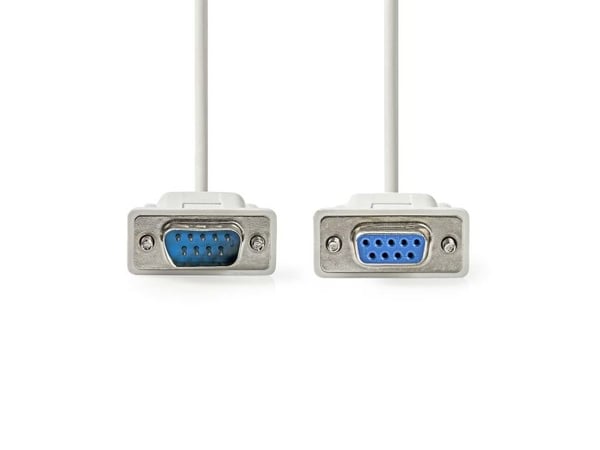 Nedis CCGL52010IV20, 2 m, VGA (D-Sub), VGA (D-Sub), Hunkjønn, Hankjønn, Elfenben