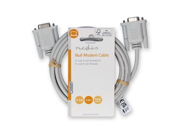 Nedis CCGL52055IV20, 2 m, VGA (D-Sub), VGA (D-Sub), Hunkjønn, Hunkjønn, Elfenben