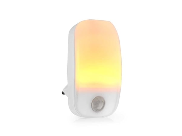 Nedis LNLW10WT, Bærbar orienteringsbelysning, Hvit, Varm hvit, Akrylonitril-butadien-styren (ABS), Plast, LED, 0,55 W