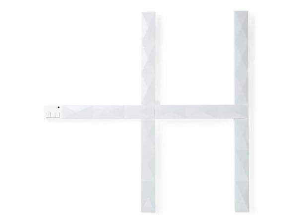 Nedis WIFILW06RGB, Smartpanel, Wi-Fi, Hvit, LED, Akrylonitril-butadien-styren (ABS), Polykarbonat (PC), SMD LED-modul