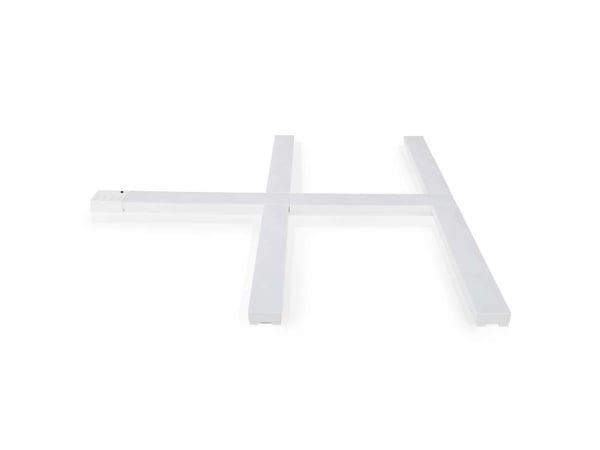 Nedis WIFILW06RGB, Smartpanel, Wi-Fi, Hvit, LED, Akrylonitril-butadien-styren (ABS), Polykarbonat (PC), SMD LED-modul