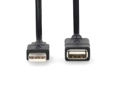 Nedis CCGL60000BK30, 3 m, USB A, USB A, USB 2.0, 0,48 Gbit/sek., Lajittelu