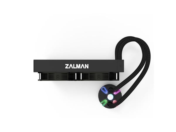 Zalman RESERATOR5 Z24 ARGB BLACK, Alt-i-ett væskekjøler, 12 cm, Sort
