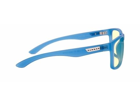 Gunnar Optiks Intercept, Unisex, Rektangel, Klassisk, Blå, Nylon, Rav