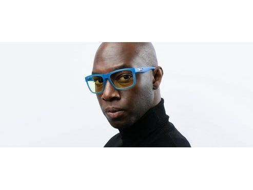 Gunnar Optiks Intercept, Unisex, Rektangel, Klassisk, Blå, Nylon, Rav