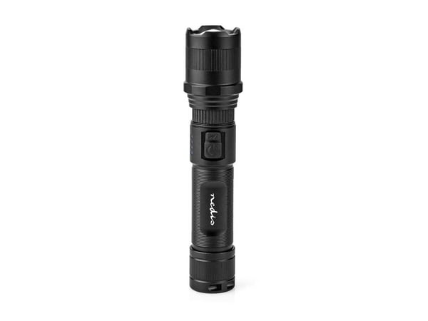 Nedis - Lommelykt - LED - 10 W - 6500-8000 K - svart
