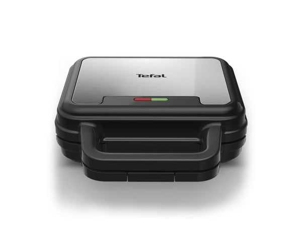 Tefal Ultra Compact SW383D10 - Sandwich maker / waffle maker / panini maker - 700 W - rustfritt stål