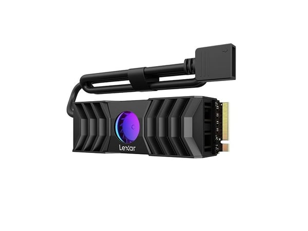 Lexar - SSD - 2 TB - intern - M.2 2280 (USB-C stikforbindelse)