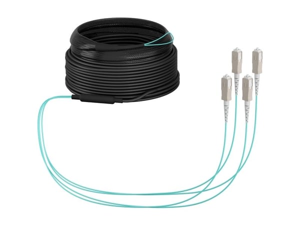 EFB Elektronik O8301S40OM3, 40 m, U-DQ(ZN) BH, OM3, 4x SC, 4x SC