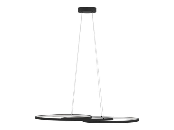 EGLO Gianella, Fleksibel montering, Sort, Hvit, Aluminium, Stål, Plast, IP20