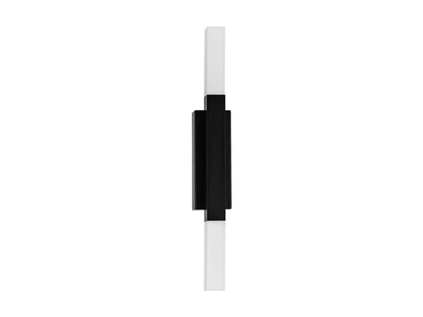 EGLO ALCUDIA, Sort, Aluminium, Plast, Stål, IP44, Rektangel, 2 lamper, LED