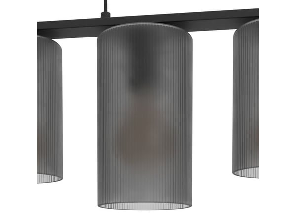 EGLO COLOMERA LANGBORD 5XE27 SVART/GRÅ