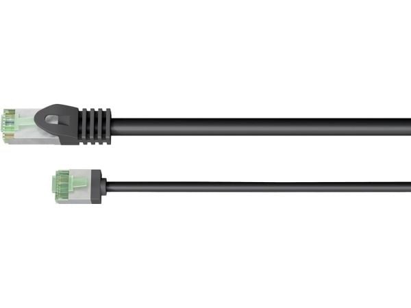 Goobay 74354, 2 m, Cat8.1, U/FTP (STP), RJ-45, RJ-45, Sort
