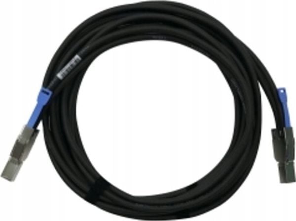 QNAP - SAS ekstern kabel - SAS 12Gbit/s - 36 pin 4x Mini SAS HD (SFF-8644) (hann) til 36 pin 4x Mini SAS HD (SFF-8644) (hann) - 3 m - svart - for Q...