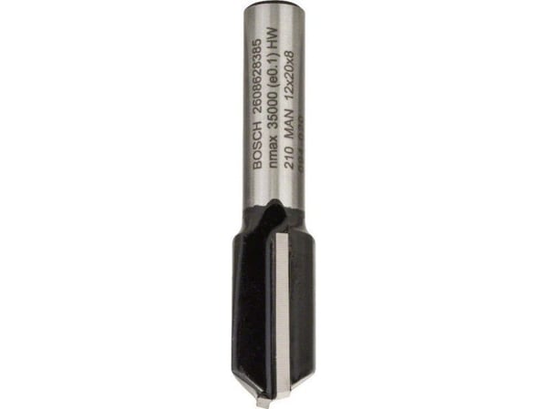Bosch FRÆSER NOT 2 SKÆR HM 8MM L 20MM B 12