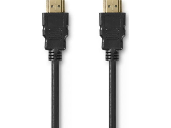 Nedis CVGP34050BK10, 1 m, HDMI Type A (Standard), HDMI Type A (Standard), 18 Gbit/s, musta