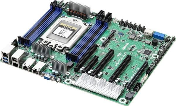 ASRock Rack SIENAD8-2L2T - Hovedkort - ATX - Socket SP6 - USB 3.2 Gen 1 - 2 x 10 Gigabit LAN, 2 x Gigabit LAN - innbygd grafikk