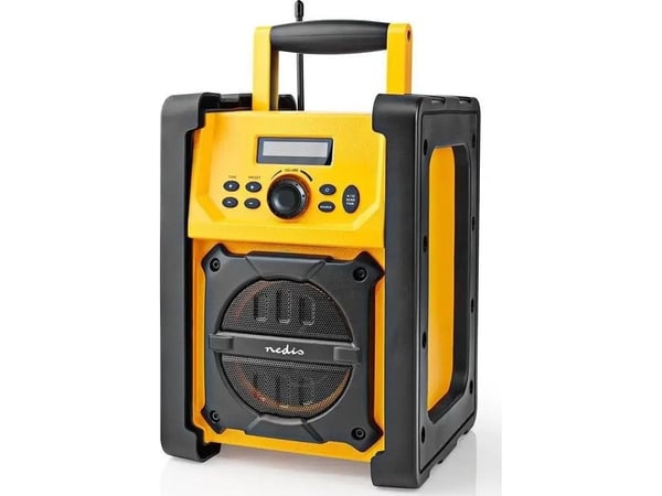 Nedis RDFM3100YW, Arbeidsplass, Digitalt, FM, 87,5 - 108 MHz, 15 W, 6 cm