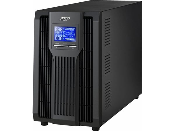 FSP Champ Tower 3K, Dobbeltkonvertering (Online), 3 kVA, 2700 W, Ren sinus, 120 V, 300 V