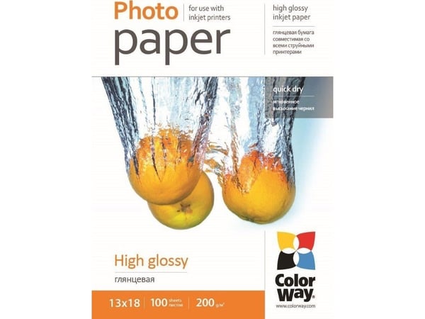 ColorWay Colorway PG2001005R fotopapir Høyglans