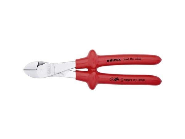 Knipex 74 07 250, Diagonalavbitare, Stål, Röd, 250 mm, 510 g