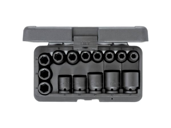 Gedore kraftskruemaskin 1/2 (12,5 mm) 15 delar K 19-015