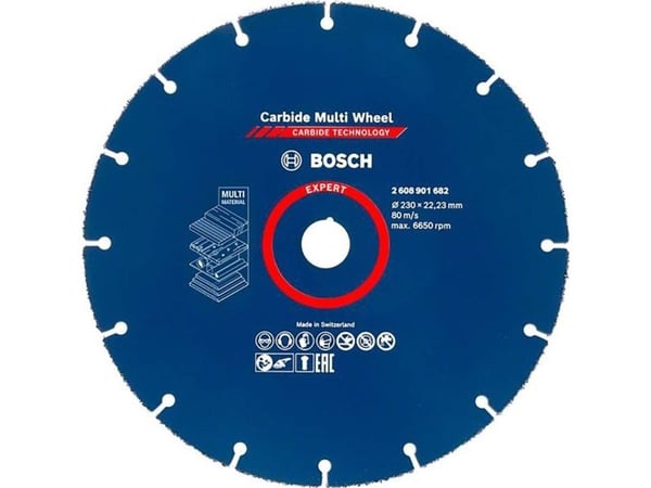 Bosch SKÆRESKIVE MULTIWHEEL 230MM HM EXPERT