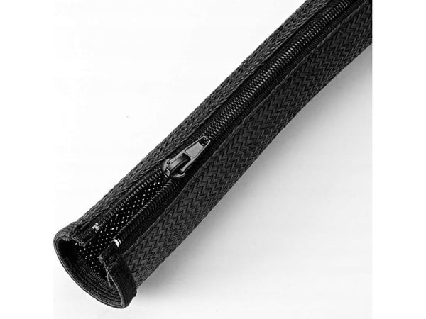 Vivolink PROZIPSLEEVE2028, Musta, Polyesteri, 2 cm, 2800 mm