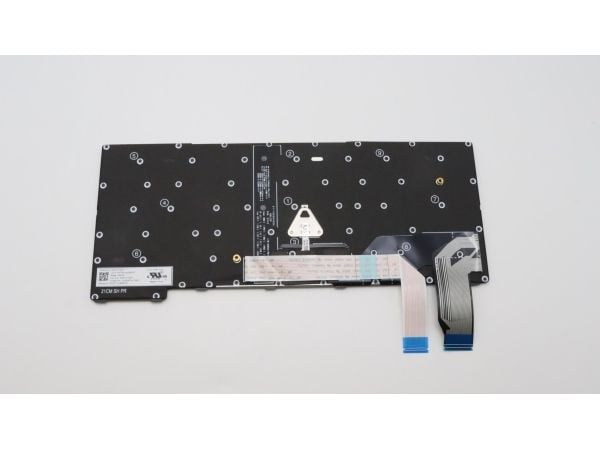 Primax - Erstatningstastatur for bærbar PC - bakbelysning - Nordisk - svart - for ThinkPad L13 Gen 3 21B3, 21B4, 21BA; L13 Yoga Gen 3 21B6, 21BC; X...
