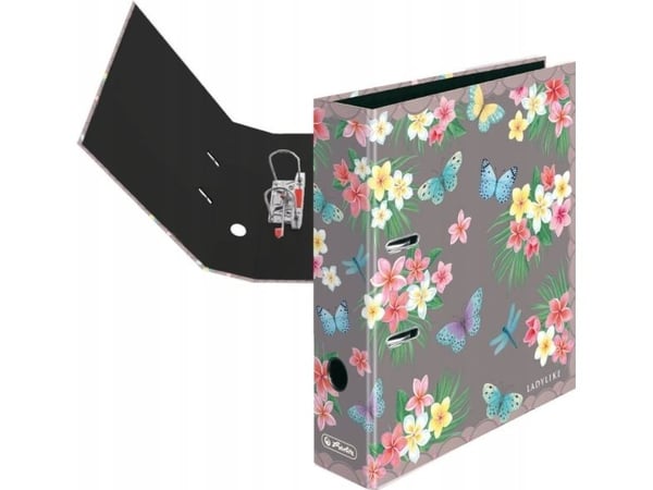 Herlitz kansio maX.file A4 8cm Ladylike Butrfl.