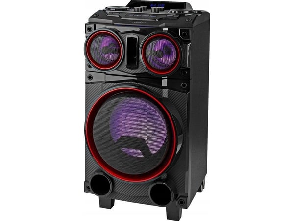 Nedis SPPT800BK, 3-veis, 1.0 kanaler, Trådløs, 40 W, 2402000 - 2480000 Hz, Sort