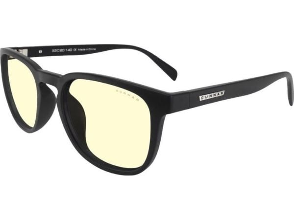 Gunnar Optiks OAK-00101, Unisex, firkant, Klassisk, Gult, Nylon, Rav