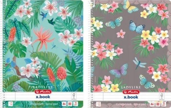 Herlitz 50044245, Bilde, Assorterte farger, A4, 80 ark, 70 g/m², Universell