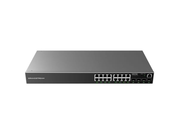 Grandstream GWN7802 - Switch - enterprise, managed - L2+ - 16 x 10/100/1000 + 4 x Gigabit SFP