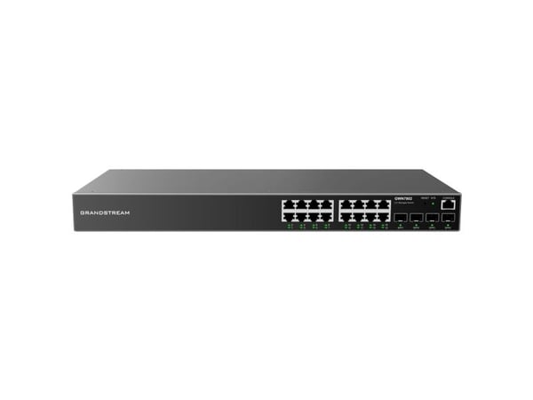 Grandstream GWN7802 - Switch - enterprise, managed - L2+ - 16 x 10/100/1000 + 4 x Gigabit SFP