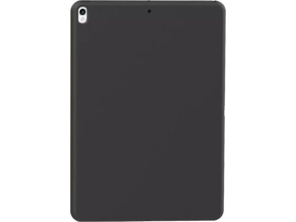 eSTUFF - Baksidedeksel for nettbrett - termoplast-polyuretan (TPU) - svart - 10.2" - for Apple 10.2-inch iPad (7. generasjon, 8. generasjon, 9. gen...