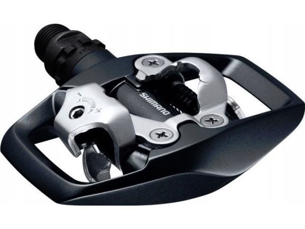 Shimano PD-ED500, Bysykkel, Aluminium, Aluminium, Sort, Chromoly Steel 4140 (CrMo), Klemløse pedaler, 2 stykker