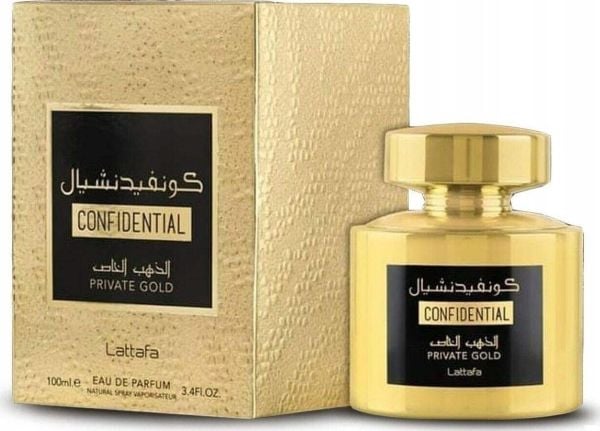 Lattafa Confidential Private Gold Eau De Parfum 100 ml (unisex)