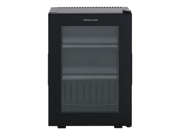 Scancool MB 34 BGD - Drinkkylare - bredd: 40 cm - djup: 42.5 cm - höjd: 57 cm - 34 liter - Klass D - svart